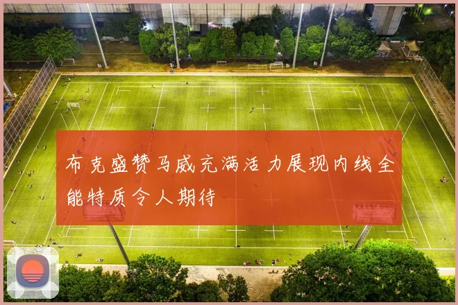 布克盛赞马威充满活力展现内线全能特质令人期待